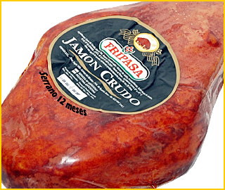 JAMON CRUDO SERRANO-12 MESES